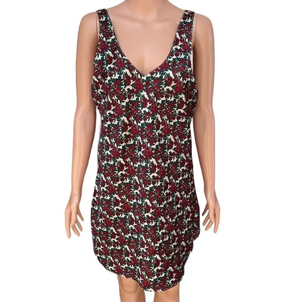 Kathryn vintage floral slip size L
